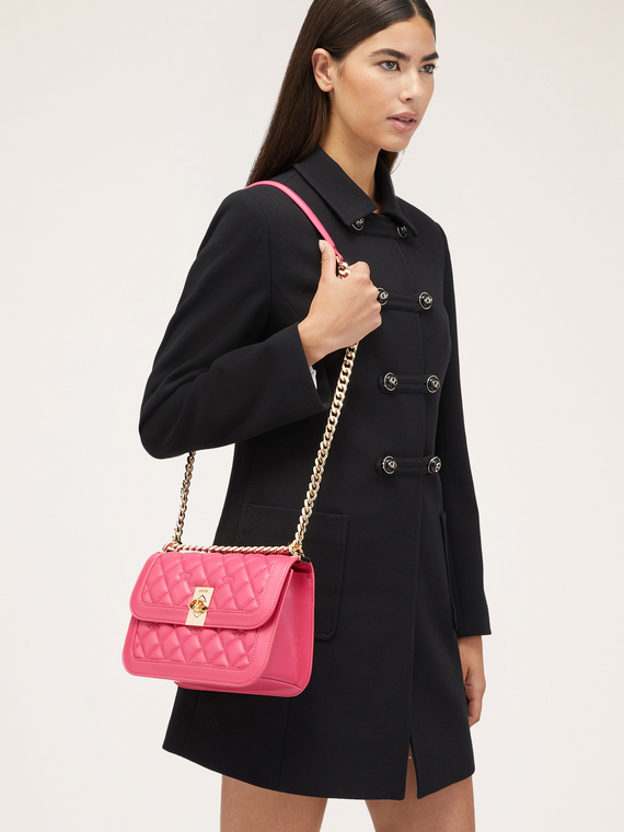 Quilted shoulder bag