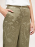 Pantaloni palazzo in raso jacquard image number 2