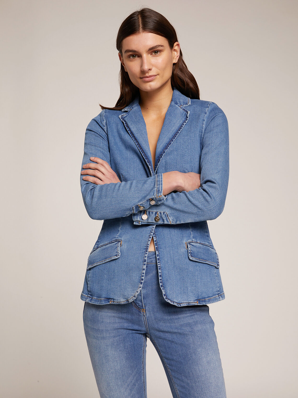 unlined denim jacket