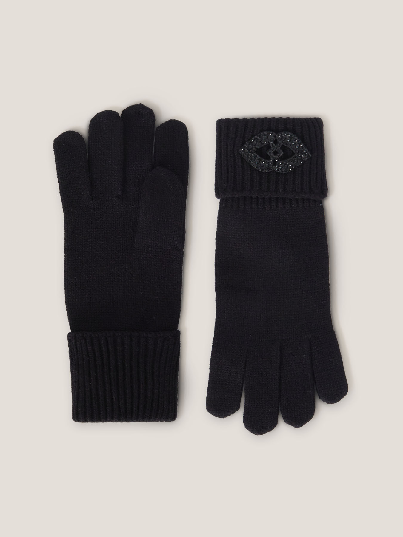 Double Love knit gloves