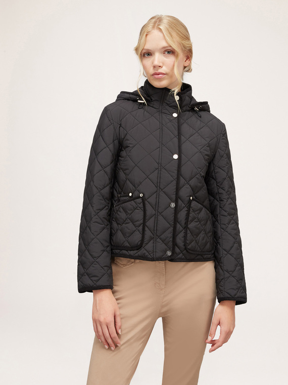 Padded jacket with hood