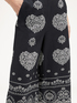 Cropped trousers with ethnic pattern image number 2