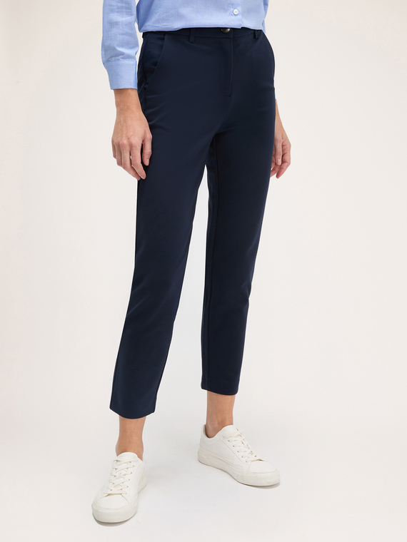 Pantalon regular en maille Milano