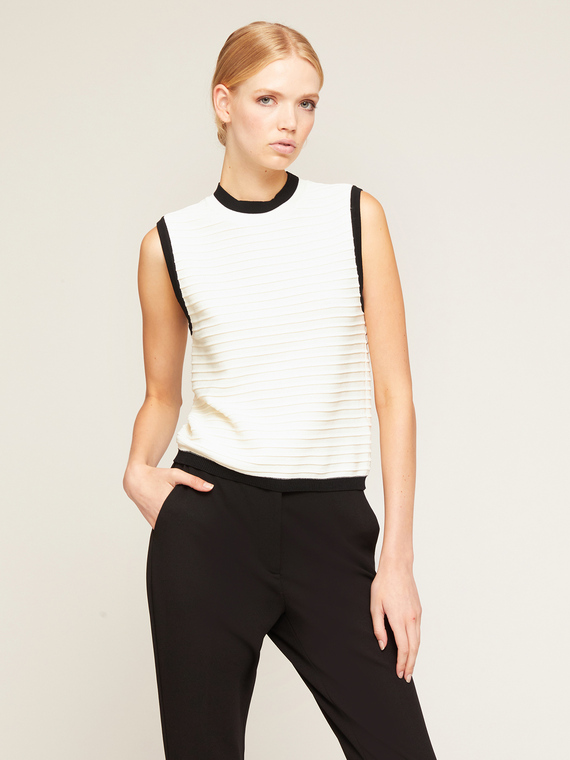 Top in maglia ottoman