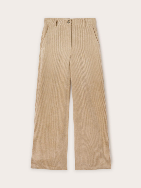 Corduroy palazzo trousers