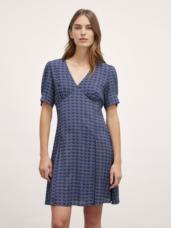 Short Paris pattern dress