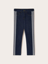 Jeans regular con bande laterali image number 4