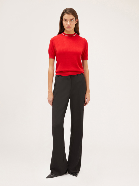 Flowing palazzo trousers