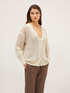 Cardigan in maglia traforata image number 2