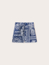 Shorts con cintura fantasia foulard image number 4