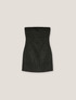 Vestito corto bustier in tweed lurex image number 4