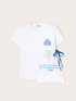 T-shirt with "Cometa Formazione per Motivi" writing image number 4