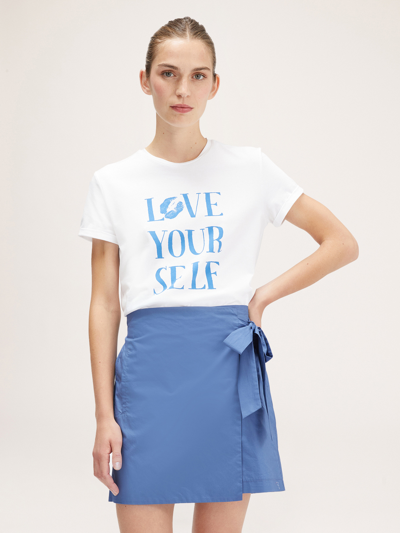 T-shirt Love YourSelf Cometa Formazione X Motivi image number 0