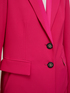 Blazer monopetto con inserti in raso image number 2