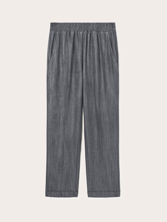 Pantalon jogger imitation denim