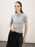 Maglia maniche corte in cashmere image number 2