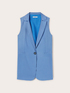 Gilet lungo fluido image number 5