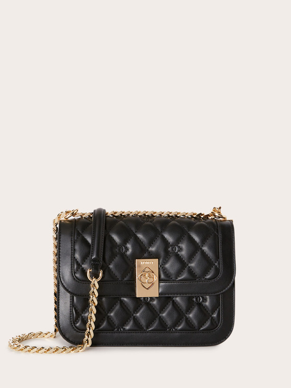 Quilted shoulder bag