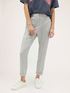 Solid colour regular leg trousers image number 0