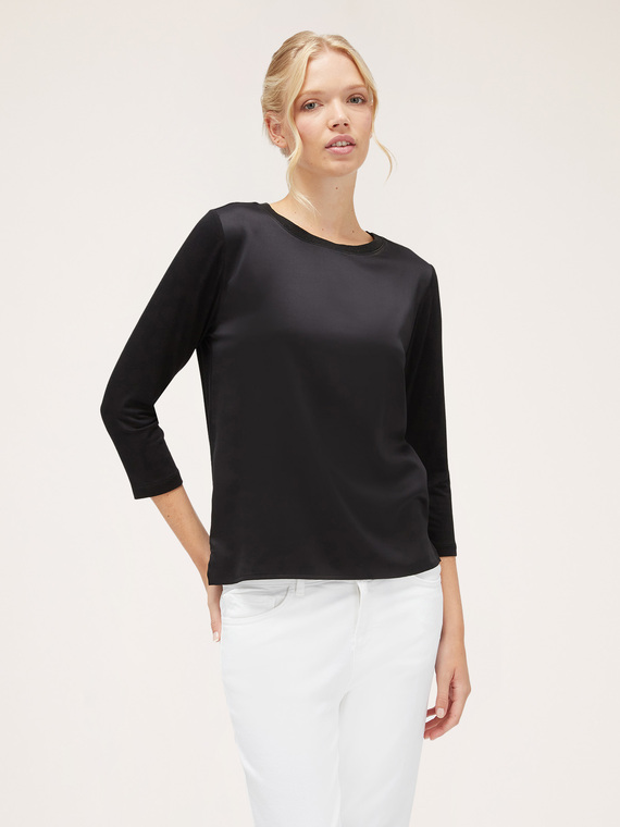 T-shirt basic bimatière