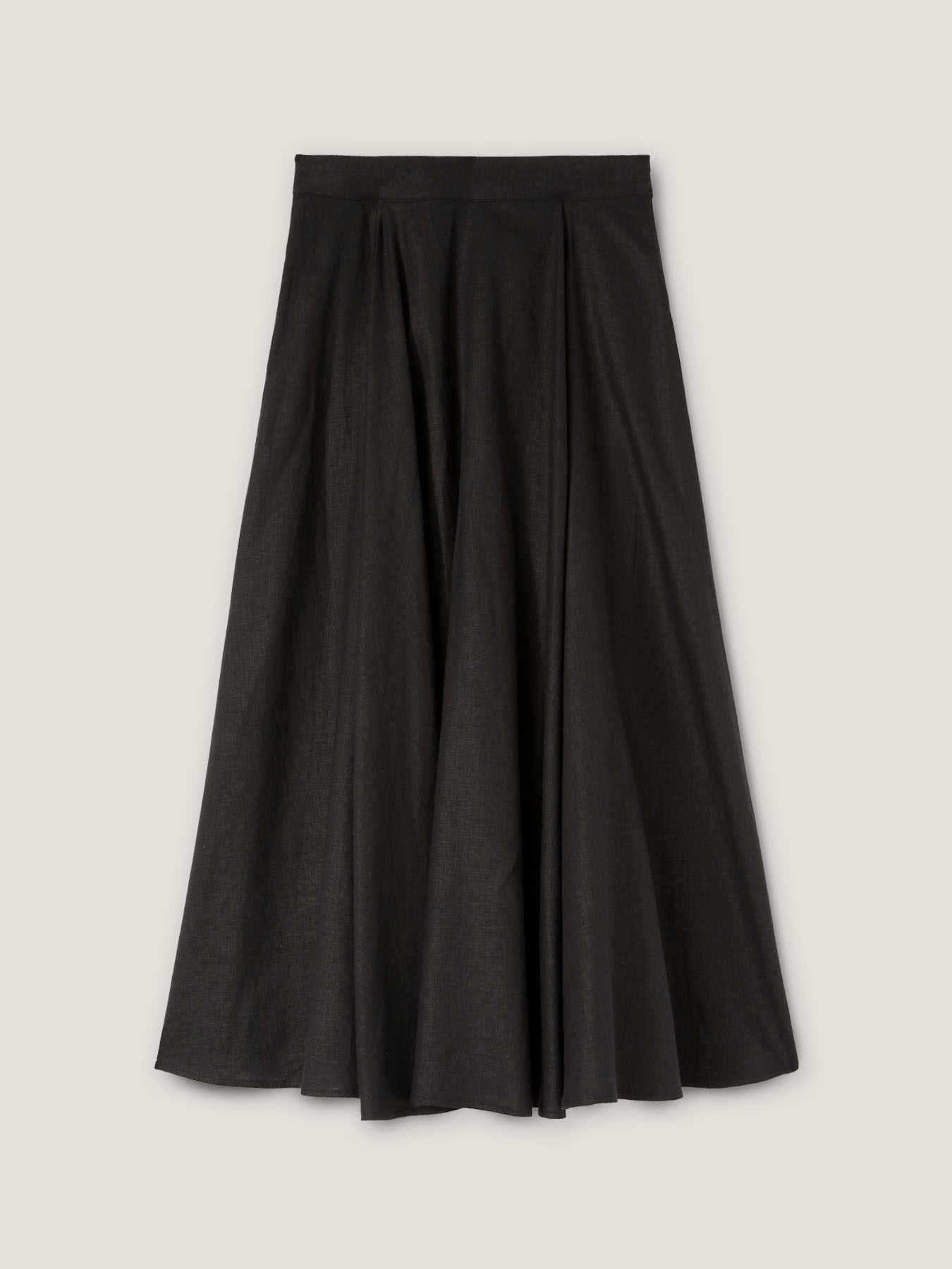 Linen clearance circle skirt