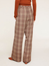 Pantaloni larghi fantasia check image number 1