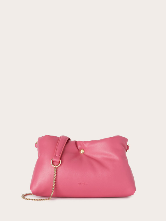 New clutch bag puff-effect