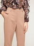 Pantaloni flare con spacco image number 2