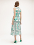 Midi-Kleid mit Foulard-Muster image number 1