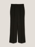 Solid-colour formal palazzo trousers image number 3
