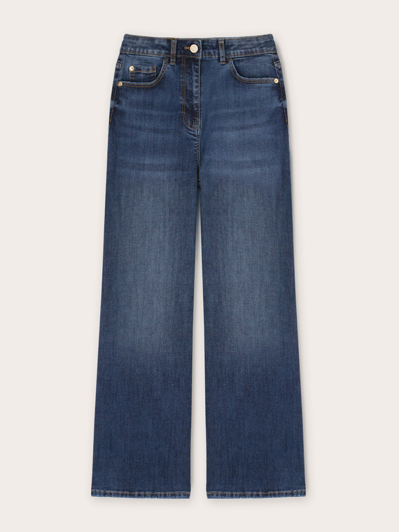 Jeans wide leg Lila