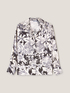 Floral-print patterned satin shirt image number 3