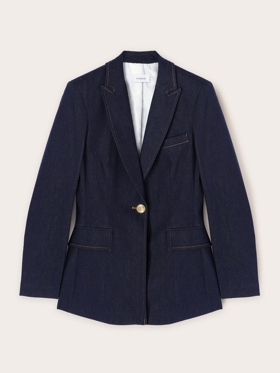 Blazer aus Denim