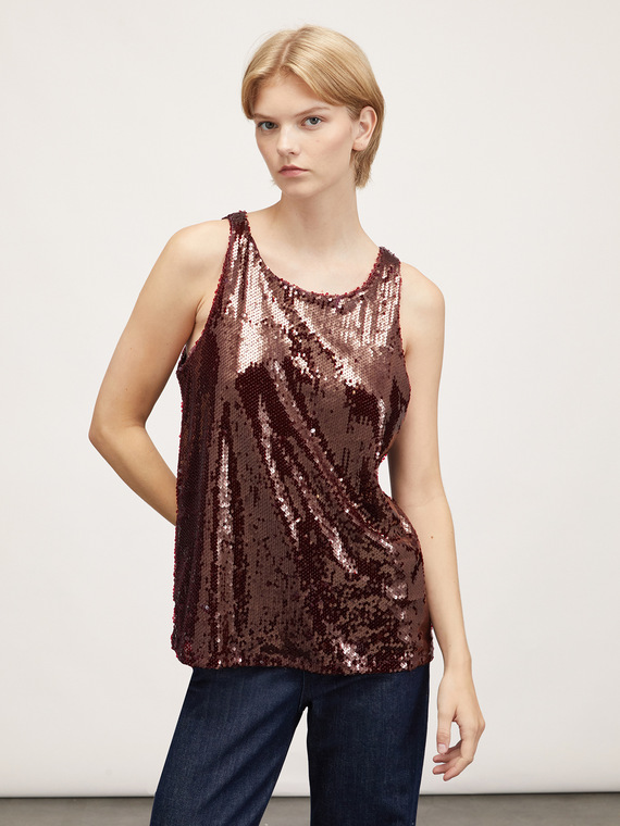 Sequin top