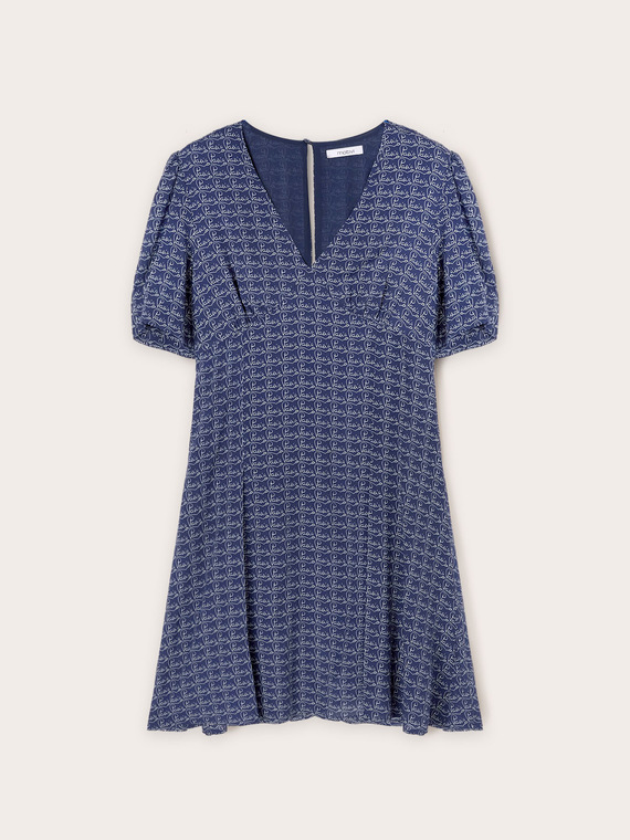 Short Paris pattern dress