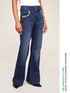 Loose jeans with crystal stone embroidery image number 0